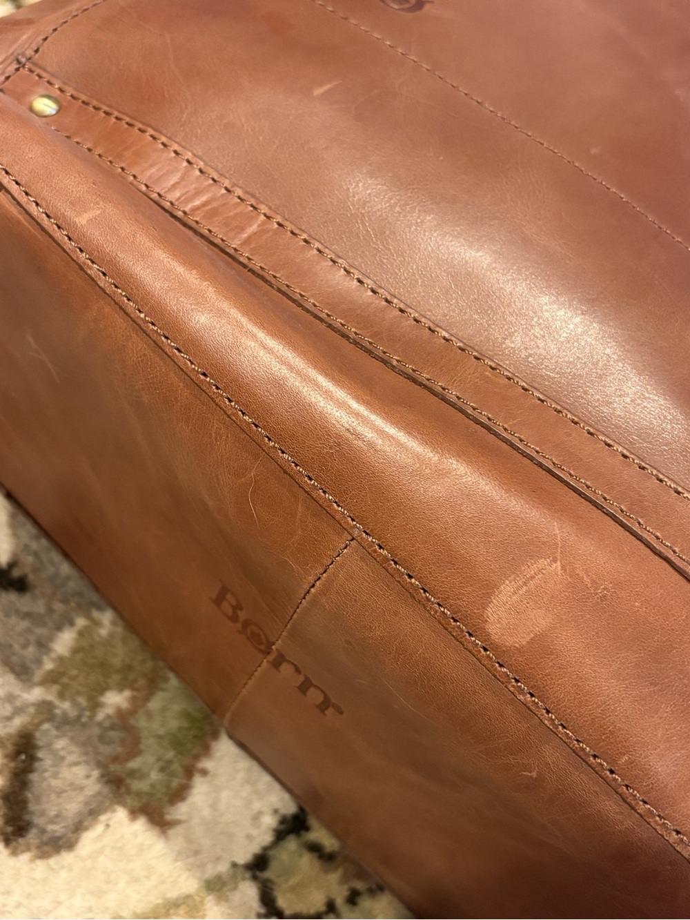Born Leather Bag with wristlet - Picture 10 of 11